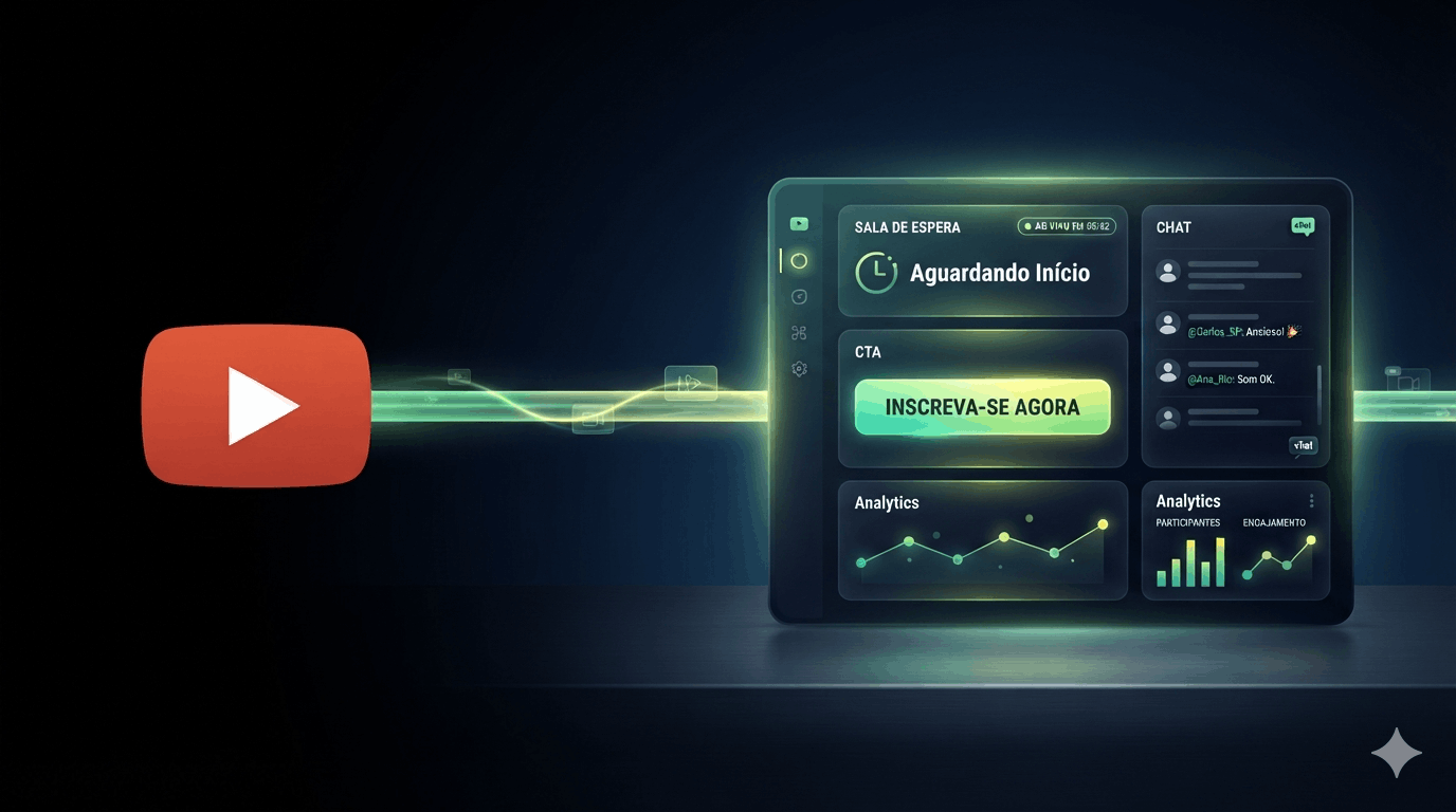 Ferramenta de live de lançamento: o que avaliar antes de escolher